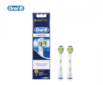 【特惠价】Oral-B 博朗欧乐B 电动牙替换刷头 美白抛光型 2支装